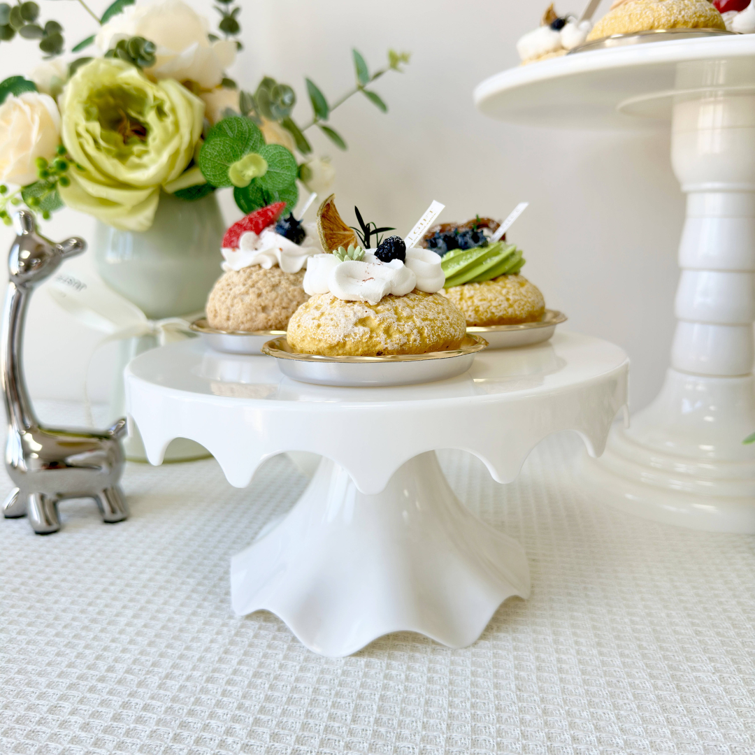 White Cake Stands