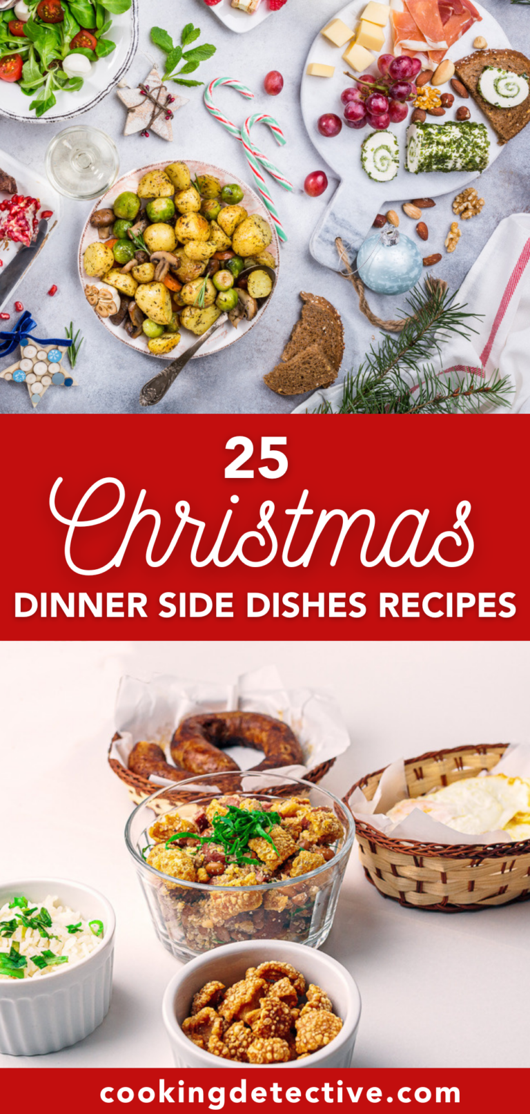 25 Christmas Dinner Side Dishes Recipes - Cooking Detective